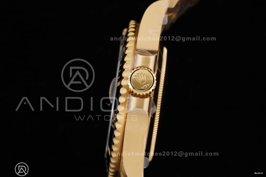 Bracelet On LN Best 1:1 Dial Black YG Submariner Edition 126618 YG SH3235 Clean 0407